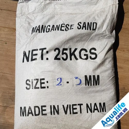 cát mangan lọc nước