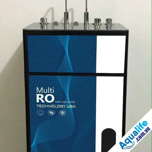 Máy lọc nước RO 2 vòi nóng lạnh Aqua