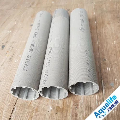 ống lọc giếng khoan PVC