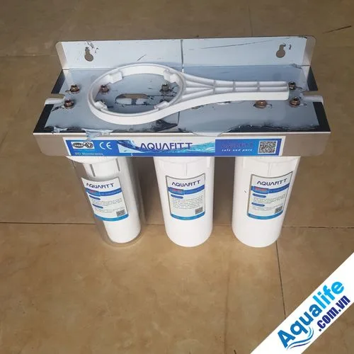 Bộ lọc nước đầu nguồn 3 cốc lọc 10 inch 2 ron 4 Bộ lọc nước đầu nguồn 3 cốc lọc 10 inch 2 ron - Ảnh 4