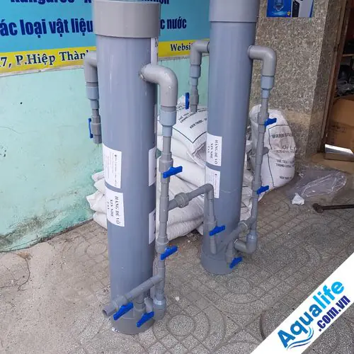 Bộ lọc nước nhiễm phèn tự chế - Ảnh 2