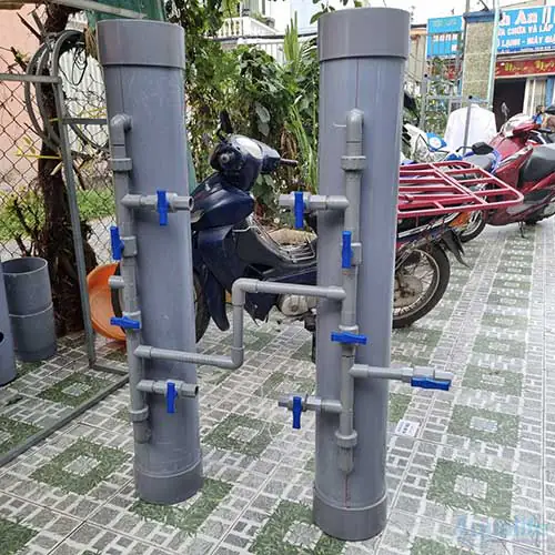 Bộ lọc nước nhiễm phèn tự chế - Ảnh 3