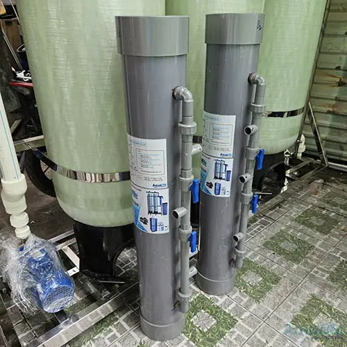 Bộ lọc nước nhiễm phèn tự chế - Ảnh 6