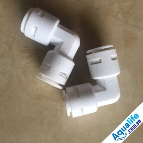Co vuông 2 đầu nối nhanh phi 10