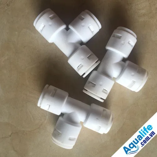 Tê 3 đầu nối nhanh fi 10 10 Tê 3 đầu nối nhanh fi 10