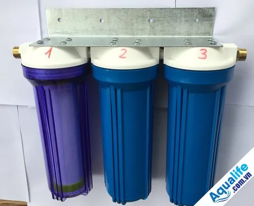 bộ lọc nước sinh hoạt 3 cấp