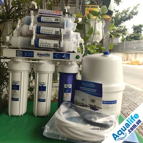M&aacute;y lọc nước 10 cấp lọc kh&ocirc;ng tủ Aqualife