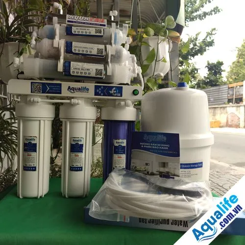 M&aacute;y lọc nước Aqualife 10 cấp kh&ocirc;ng tủ