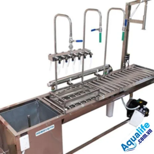 Bàn chiết rót nước tinh khiết đóng bình, đóng chai - Ảnh 3