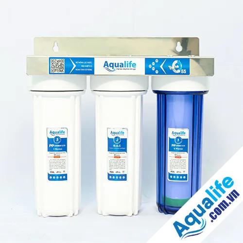 Bộ lọc thô 3 cấp 10 inch Aqualife