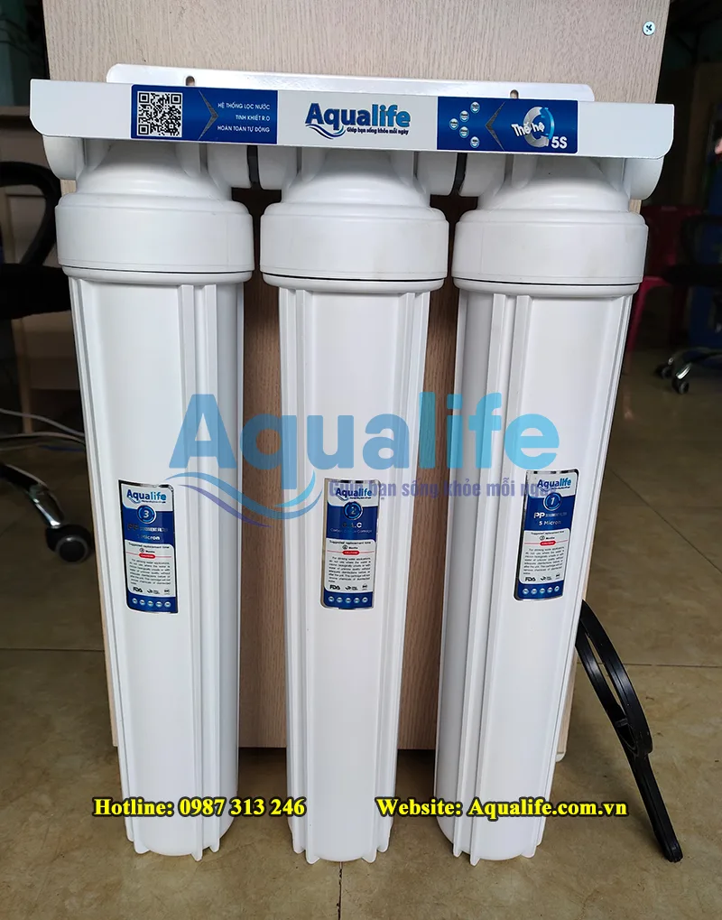 bộ lọc thô 3 cấp 20 inch