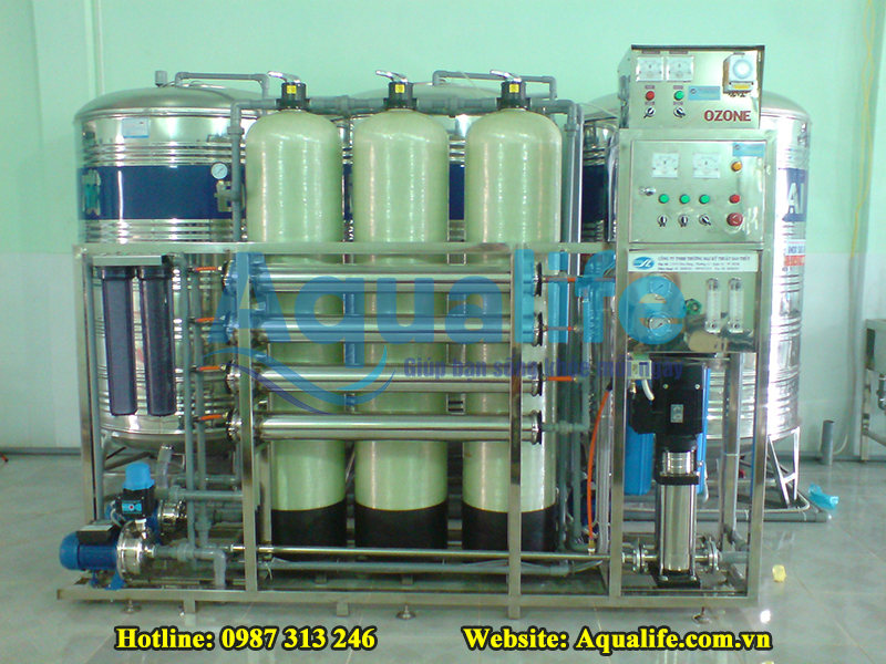 Hệ thống lọc nước tinh khiết 750 lít/h