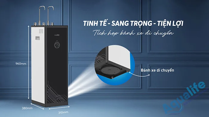 Thiết kế bánh xe đầy tiện lợi - KAD D66