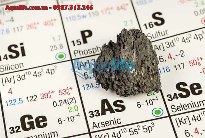 Hệ thống xử lý nước giếng khoan nhiễm Asen 1 Đặc điểm nhận dạng nước nhiễm Asen