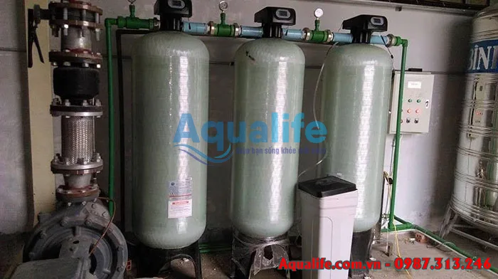 Hệ thống xử lý nước giếng khoan nhiễm Asen 5 Sử dụng hệ thống xử lý nước giếng khoan nhiễm Asen