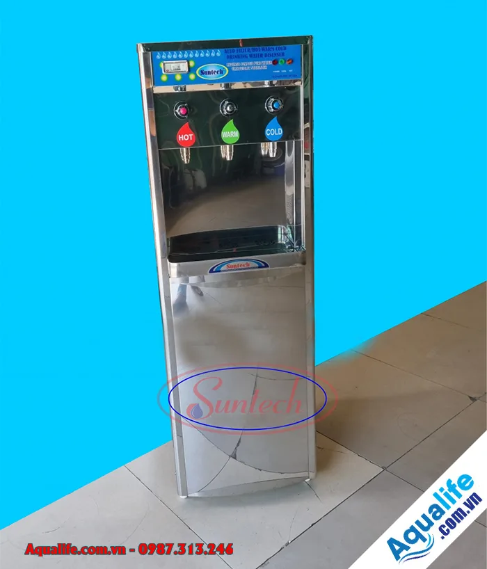 Máy lọc nước 3 vòi nóng lạnh công nghiệp Suntech 4 Máy lọc nước 3 vòi nóng lạnh công nghiệp Suntech