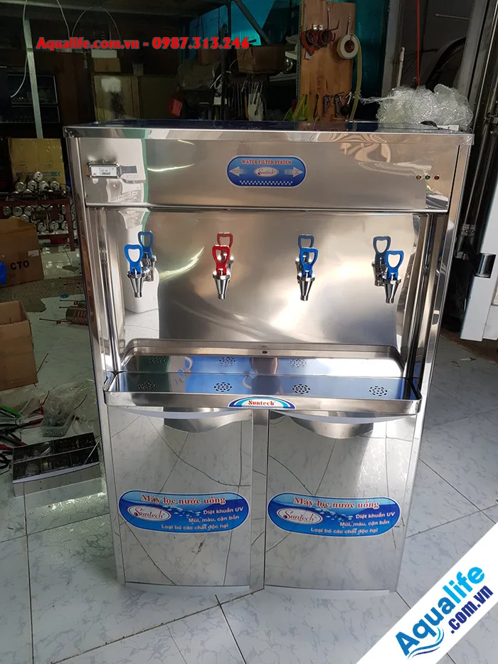 Máy lọc nước nóng lạnh 4 vòi ST-04UF