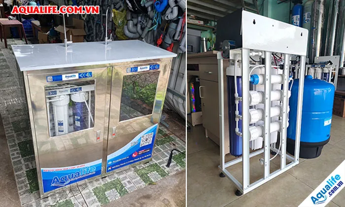 may loc nuoc ban cong nghiep 120l h tu inox 1
