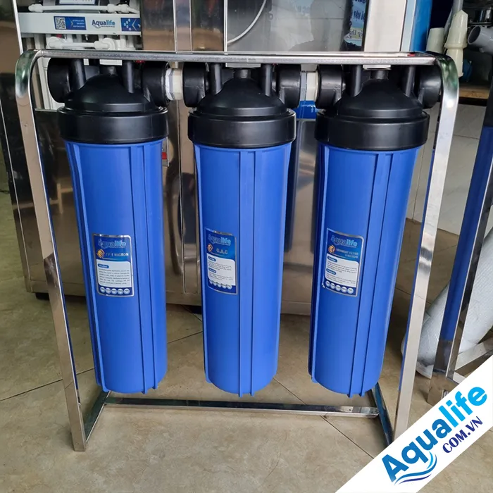 Bộ 3 cốc lọc thô 20 inch bigblue lọc nước đầu nguồn