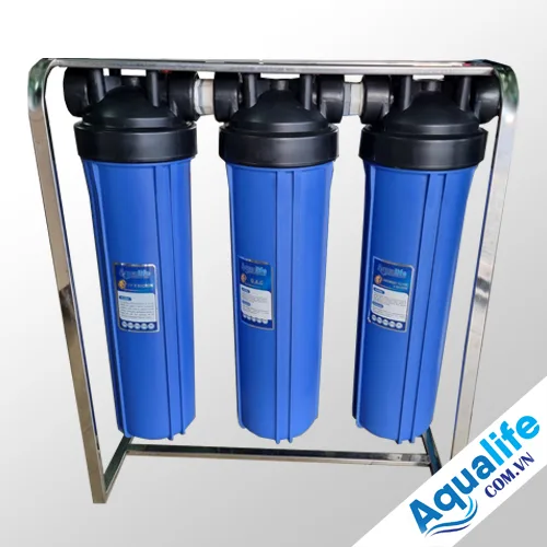 Bộ 3 cốc lọc thô 20 inch bigblue lọc nước đầu nguồn