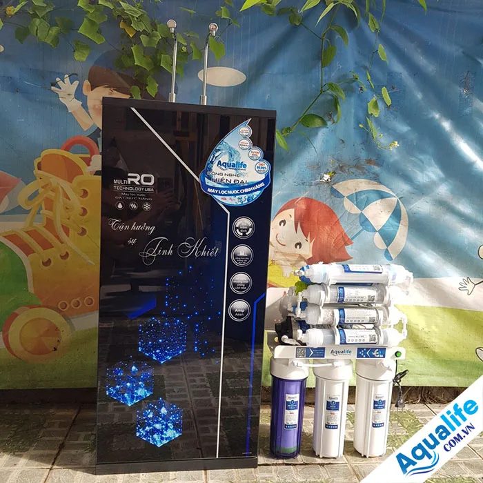 Máy lọc nước 2 vòi nóng lạnh Aqualife