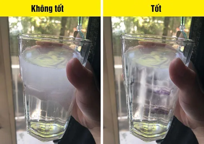 Cách nhận biết độ tinh khiết của nước