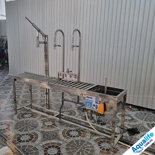 Máy chiết rót bình 20 lít bán tự động - Ảnh 2