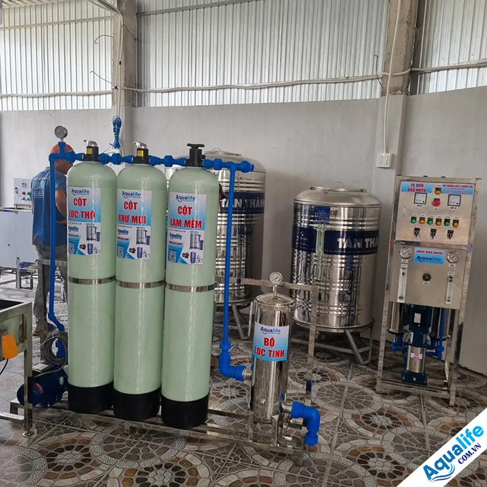 Hệ thống RO lọc nước đóng bình 20 lít