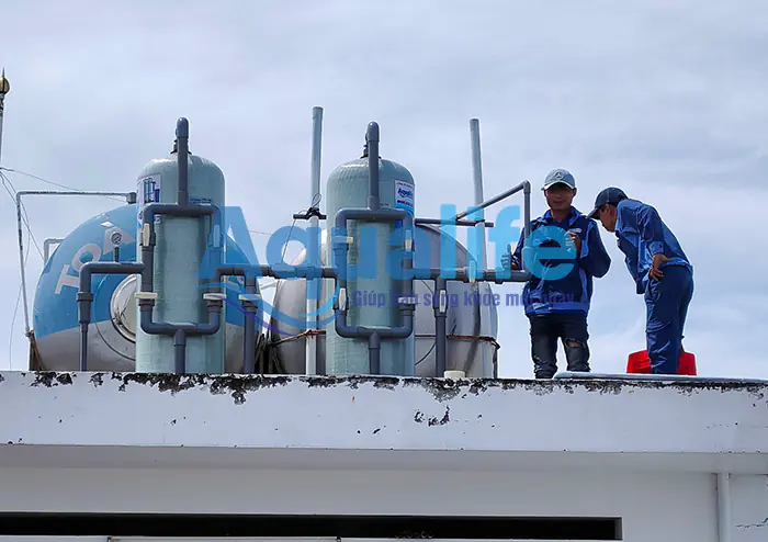Bộ 2 cột lọc coposite 2162 công suất lớn
