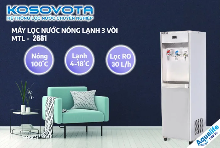 may loc nuoc ro nong lanh 30l h kosovota 1
