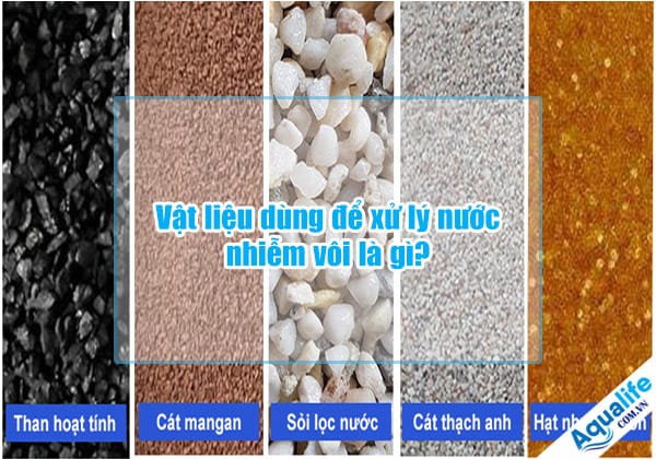 vat lieu dung de xu ly nuoc nhiem voi la gi