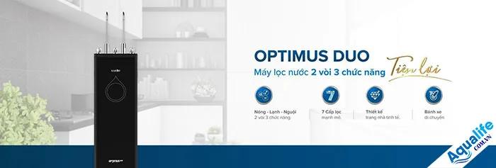 Máy lọc nước nóng lạnh Karofi Optimus Duo O-D138