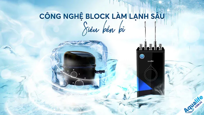 Máy lọc nước nóng lạnh Karofi Optimus Duo O-D138