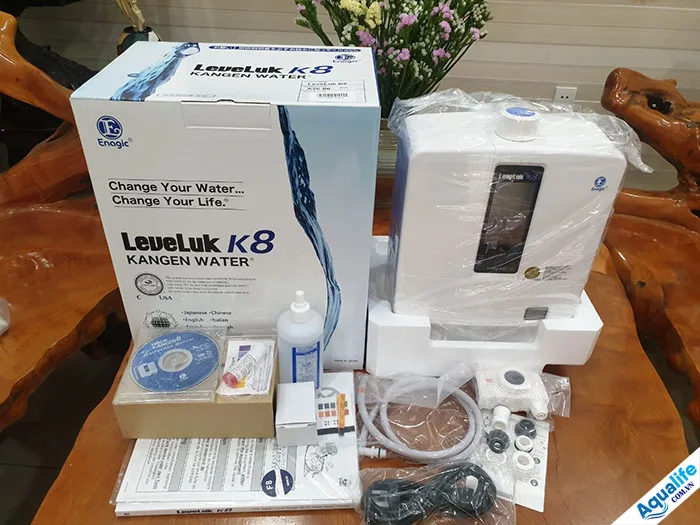 Máy lọc nước Kangen Leveluk K8 - Máy điện giải ion kiềm 11 may loc nuoc kangen leveluk k8 6