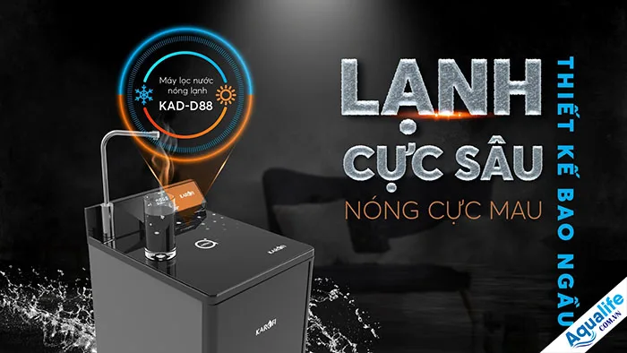 Máy lọc nước nóng lạnh Karofi KAD-D88 15 Máy lọc nước nóng lạnh Karofi KAD D88