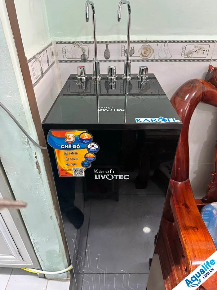 Máy lọc nước nóng lạnh Karofi Livotec 612 10 may loc nuoc nong lanh karofi livotec 612 1