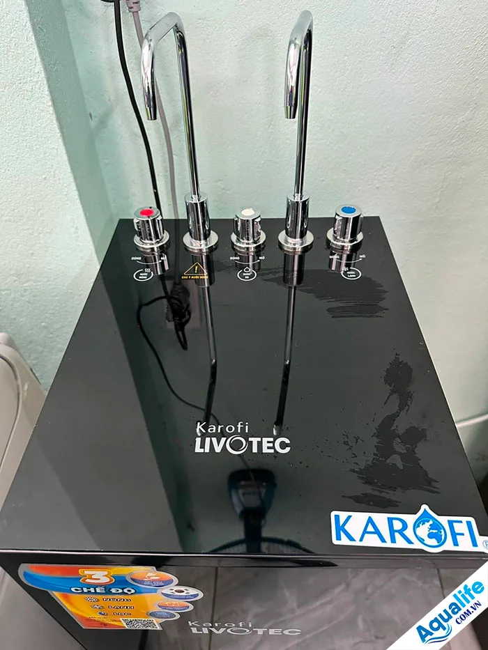 Máy lọc nước nóng lạnh Karofi Livotec 612 11 may loc nuoc nong lanh karofi livotec 612 5