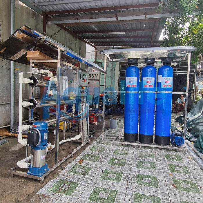 Giới thiệu hệ thống lọc nước RO tự động 700 lít/giờ
