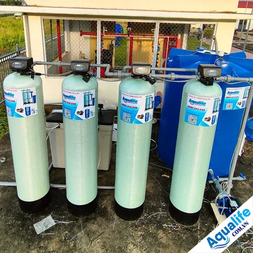 Hệ thống lọc nước làm mềm cho lò hơi