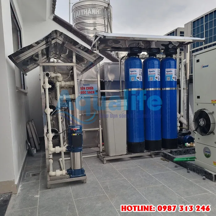 he thong loc nuoc ro 700l h cho biet thu 1