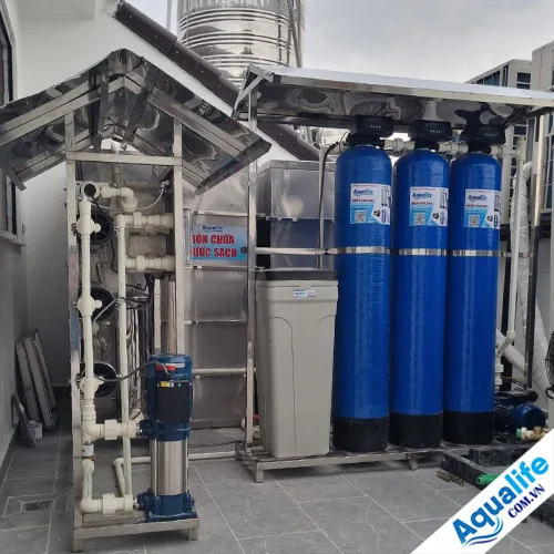 Hệ thống lọc nước RO 700L/H cho biệt thự