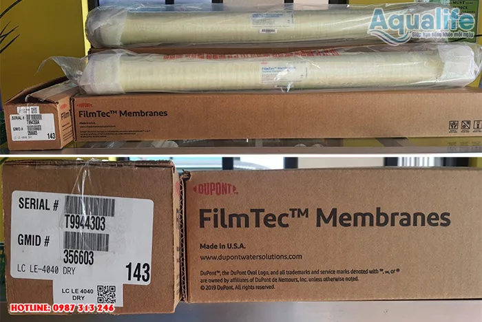Màng lọc RO áp thấp LCLE-4040 - Dupont USA 9 mang loc ro ap thap lcle 4040 dupont usa 4