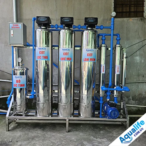 Hệ thống lọc nước UF 2000 L/h tự động