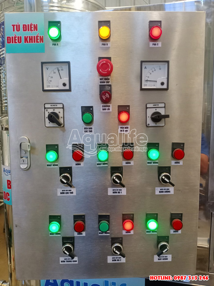 Tủ điều khiển hệ thống lọc nước công nghiệp RO là gì?