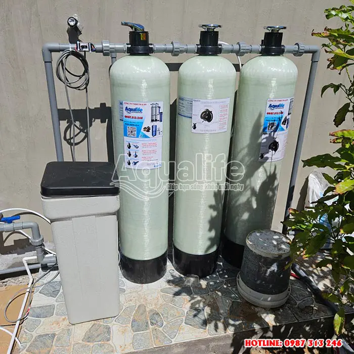 3 trụ composite 1252 khử nước cứng nhiễm đá vôi cho biệt thự vườn 6 3 tru composite 1252 khu nuoc cung nhiem da voi cho biet thu vuon 5