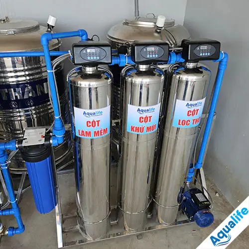 Hệ thống lọc nước RO 250L/h tự động inox - Ảnh 4