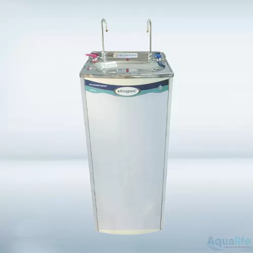 Máy lọc nước 2 vòi nóng lạnh vỏ inox 304 - Kingpure