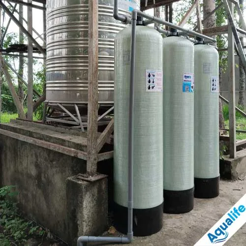 3 trụ composite 1665 xử lý nước giếng sinh hoạt cho nhà thờ giáo xứ - Ảnh 2