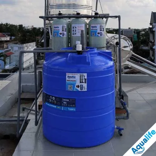 Hệ thống 3 trụ lọc nước thủy cục phục vụ sinh hoạt gia đình