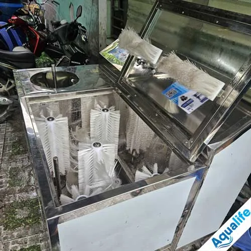 Máy tráng rửa bình 20 lít đôi - Rửa 2 bình cùng lúc - Ảnh 5